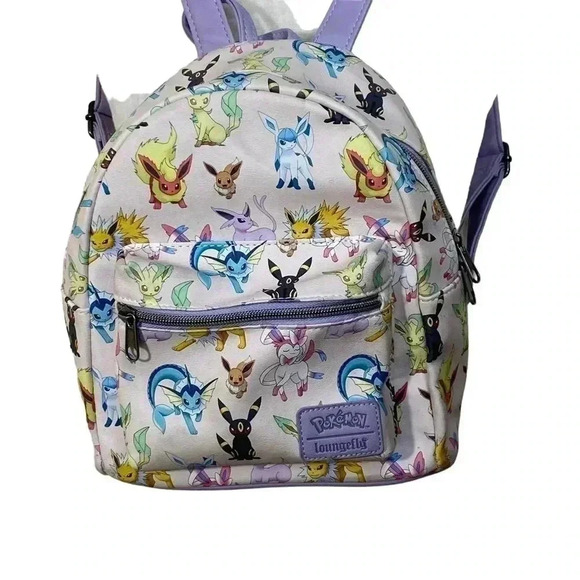 Loungefly Pokemon eeve Eeveelutions Mini Backpack anime - Picture 2 of 7